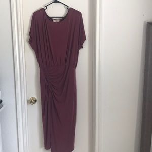 Maroon dress